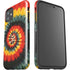 Liquid Blue Tie Dye - Rasta Spiral iPhone 11 Impact Case