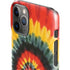 Liquid Blue Tie Dye - Rasta Spiral iPhone 11 Pro Lite Case