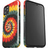 Liquid Blue Tie Dye - Rasta Spiral iPhone 11 Pro Max Impact Case