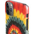 Liquid Blue Tie Dye - Rasta Spiral iPhone 11 Pro Max Lite Case