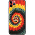 Liquid Blue Tie Dye - Rasta Spiral iPhone 11 Pro Max Skin