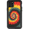 Liquid Blue Tie Dye - Rasta Spiral iPhone 11 Pro Max Waterproof Case