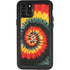 Liquid Blue Tie Dye - Rasta Spiral iPhone 11 Pro Max Waterproof Case