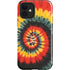 Liquid Blue Tie Dye - Rasta Spiral iPhone 12 Impact Case