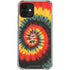 Liquid Blue Tie Dye - Rasta Spiral iPhone 12 Mini Clear Case