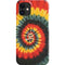 Liquid Blue Tie Dye - Rasta Spiral iPhone 12 Mini Lite Case