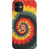 Liquid Blue Tie Dye - Rasta Spiral iPhone 12 Mini Lite Case