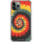 Liquid Blue Tie Dye - Rasta Spiral iPhone 12 Pro Clear Case