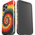 Liquid Blue Tie Dye - Rasta Spiral iPhone 12 Pro Max Impact Case