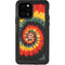 Liquid Blue Tie Dye - Rasta Spiral iPhone 12 Pro Waterproof Case