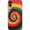 Liquid Blue Tie Dye - Rasta Spiral iPhone 12 Skin