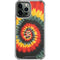 Liquid Blue Tie Dye - Rasta Spiral iPhone 13 Pro Max Clear Case
