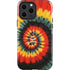 Liquid Blue Tie Dye - Rasta Spiral iPhone 13 Pro Max Impact Case