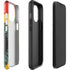 Liquid Blue Tie Dye - Rasta Spiral iPhone 13 Pro Max Impact Case