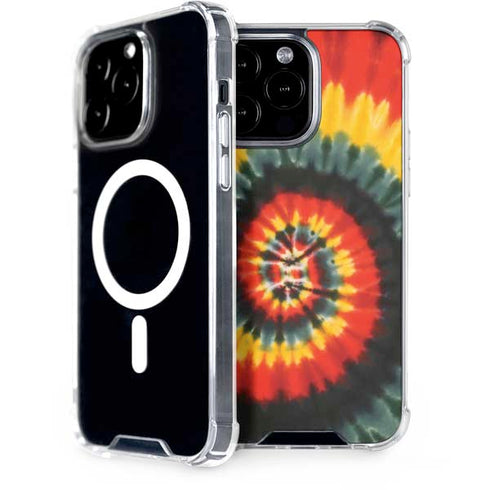 Liquid Blue Tie Dye - Rasta Spiral iPhone 13 Pro Max MagSafe Case