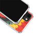 Liquid Blue Tie Dye - Rasta Spiral iPhone 14 Plus Clear Case