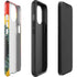Liquid Blue Tie Dye - Rasta Spiral iPhone 14 Impact Case