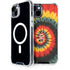 Liquid Blue Tie Dye - Rasta Spiral iPhone 15 Plus MagSafe Case