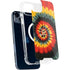 Liquid Blue Tie Dye - Rasta Spiral iPhone 15 Plus MagSafe Case