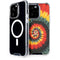 Liquid Blue Tie Dye - Rasta Spiral iPhone 15 Pro MagSafe Case