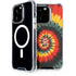 Liquid Blue Tie Dye - Rasta Spiral iPhone 15 Pro MagSafe Case