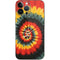 Liquid Blue Tie Dye - Rasta Spiral iPhone 14 Pro Max Skin