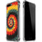 Liquid Blue Tie Dye - Rasta Spiral iPhone 7/8 Plus Clear Case