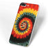 Liquid Blue Tie Dye - Rasta Spiral iPhone 7 Plus Skin