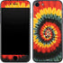 Liquid Blue Tie Dye - Rasta Spiral iPhone 7 Skin