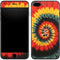Liquid Blue Tie Dye - Rasta Spiral iPhone 8 Plus Skin