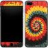 Liquid Blue Tie Dye - Rasta Spiral iPhone 8 Plus Skin