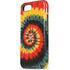 Liquid Blue Tie Dye - Rasta Spiral iPhone 8 Pro Case
