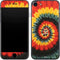 Liquid Blue Tie Dye - Rasta Spiral iPhone 8 Skin