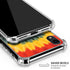 Liquid Blue Tie Dye - Rasta Spiral iPhone XR Clear Case