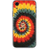 Liquid Blue Tie Dye - Rasta Spiral iPhone XR Skin