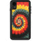 Liquid Blue Tie Dye - Rasta Spiral iPhone XR Waterproof Case