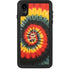 Liquid Blue Tie Dye - Rasta Spiral iPhone XR Waterproof Case