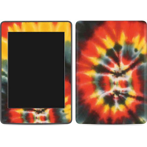 Liquid Blue Tie Dye - Rasta Spiral Amazon Kindle Skin