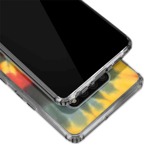 Liquid Blue Tie Dye - Rasta Spiral LG Stylo 6 Clear Case