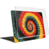 Liquid Blue Tie Dye - Rasta Spiral MacBook Air 13in M1 (2021) Case plus Skin