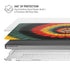 Liquid Blue Tie Dye - Rasta Spiral MacBook Pro 16in (2021-25) Case plus Skin