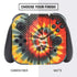 Liquid Blue Tie Dye - Rasta Spiral Nintendo Switch Bundle Skin