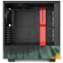 Liquid Blue Tie Dye - Rasta Spiral NZXT H510 Compact ATX Mid-Tower Case Skin