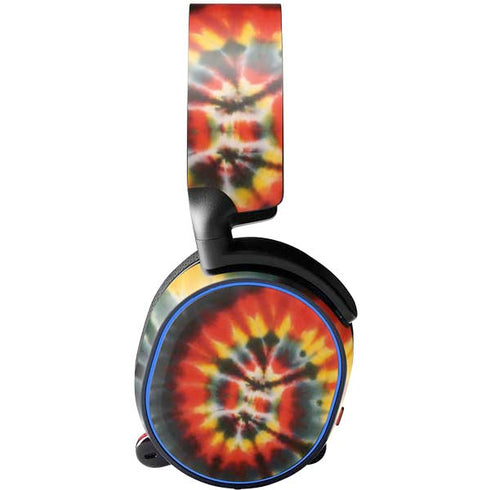Liquid Blue Tie Dye - Rasta Spiral SteelSeries Arctis 3 Skin