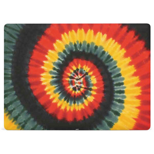 Liquid Blue Tie Dye - Rasta Spiral Surface Laptop 2 Skin