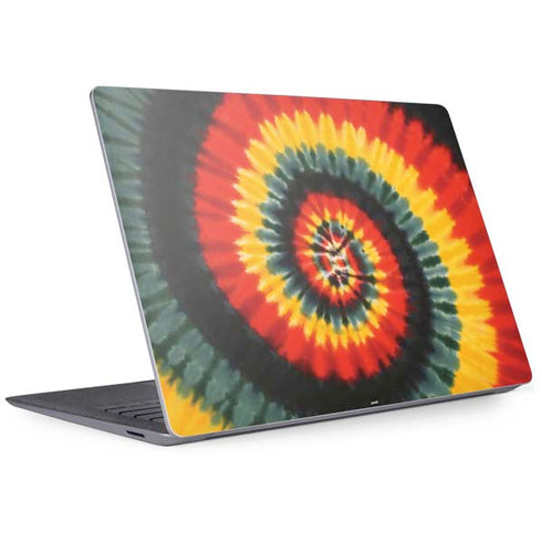 Liquid Blue Tie Dye - Rasta Spiral Surface Laptop 3 13.5in Skin