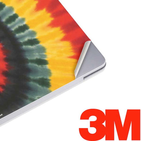Liquid Blue Tie Dye - Rasta Spiral Surface Laptop 3 13.5in Skin