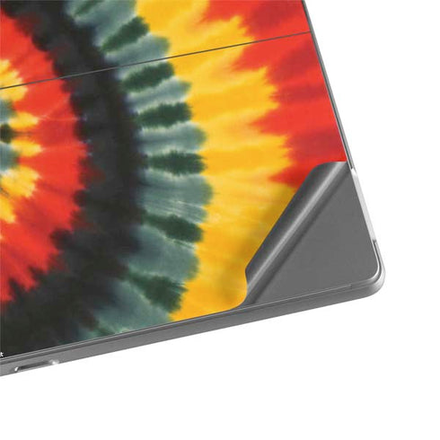 Liquid Blue Tie Dye - Rasta Spiral Surface Pro 8 Skin