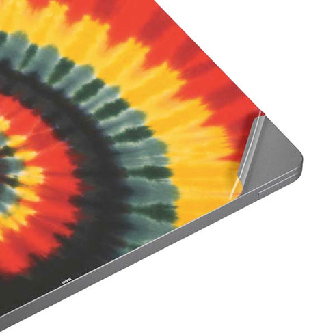 Liquid Blue Tie Dye - Rasta Spiral Universal Laptop 15in (12.2 x 8.8in) Skin