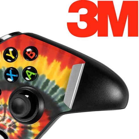 Liquid Blue Tie Dye - Rasta Spiral Xbox One S All-Digital Edition Bundle Skin